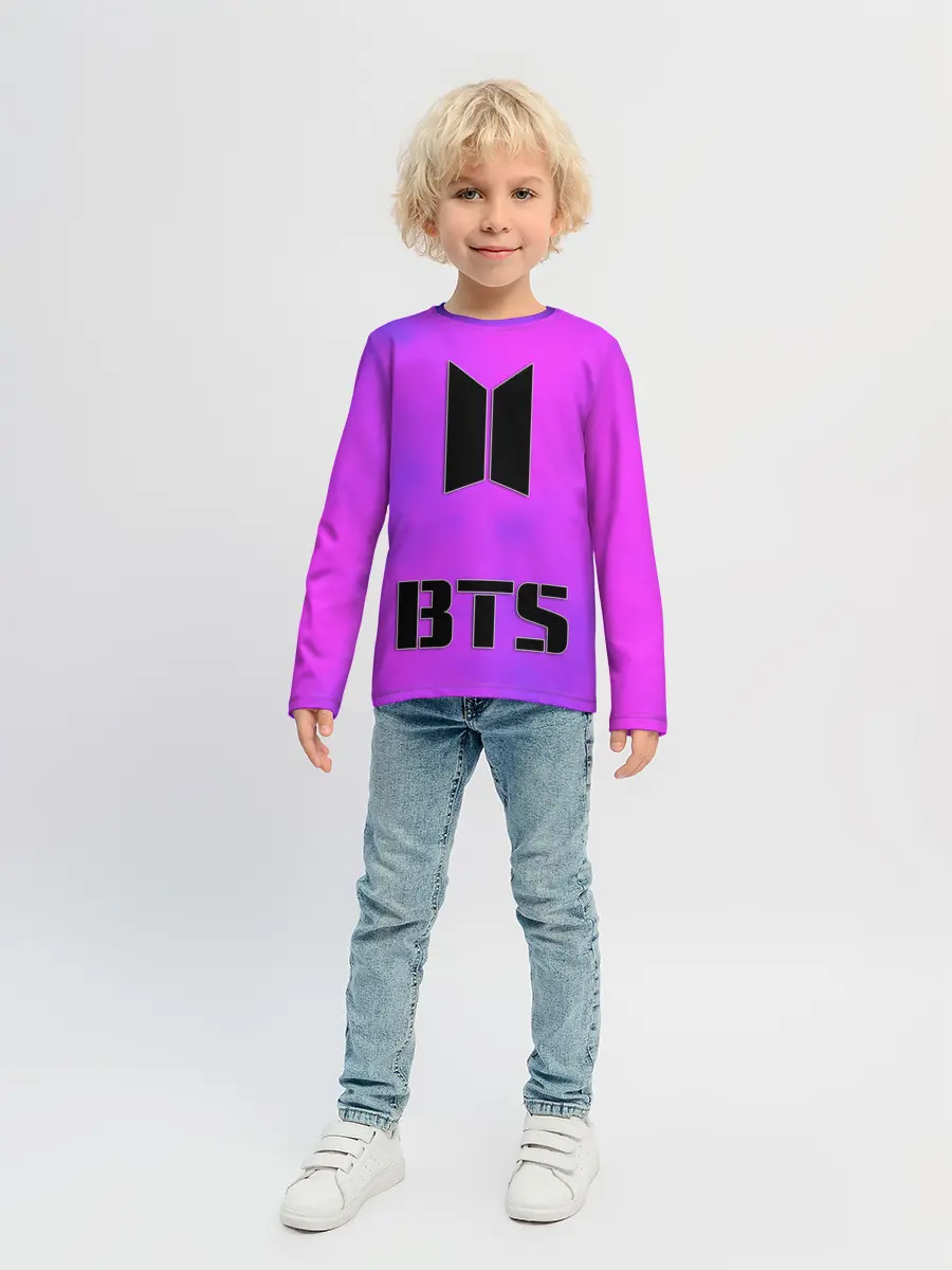 Детский лонгслив / BTS ЮЖНОКОРЕЙСКИЙ БОЙБЕНД