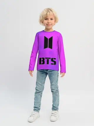 Детский лонгслив / BTS ЮЖНОКОРЕЙСКИЙ БОЙБЕНД