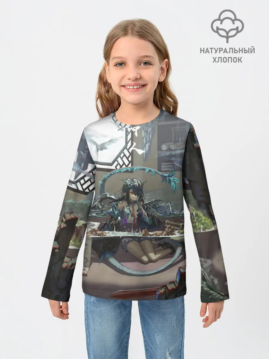 Детский лонгслив / Arknights Clay