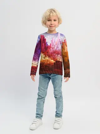 Детский лонгслив / Симуляция города
