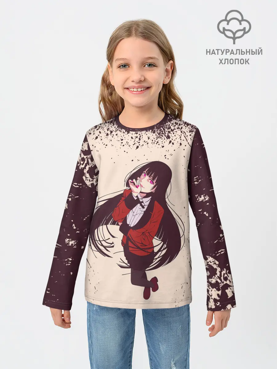 Детский лонгслив / Kakegurui | Yumeko Jabami