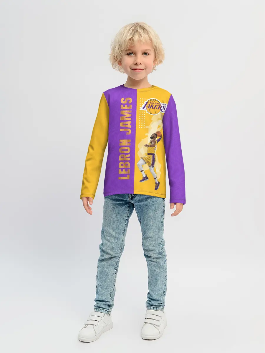 Детский лонгслив / Леброн NBA