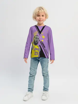 Детский лонгслив / леброн джеймс