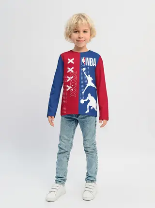 Детский лонгслив / NBA