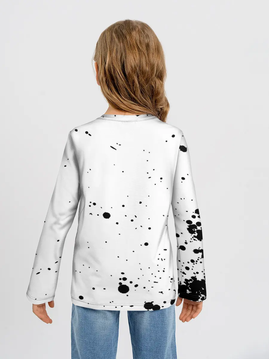 Детский лонгслив / Зеницу Агацума Kimetsu no Yaiba