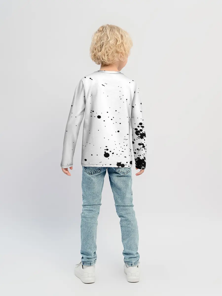 Детский лонгслив / Зеницу Агацума Kimetsu no Yaiba