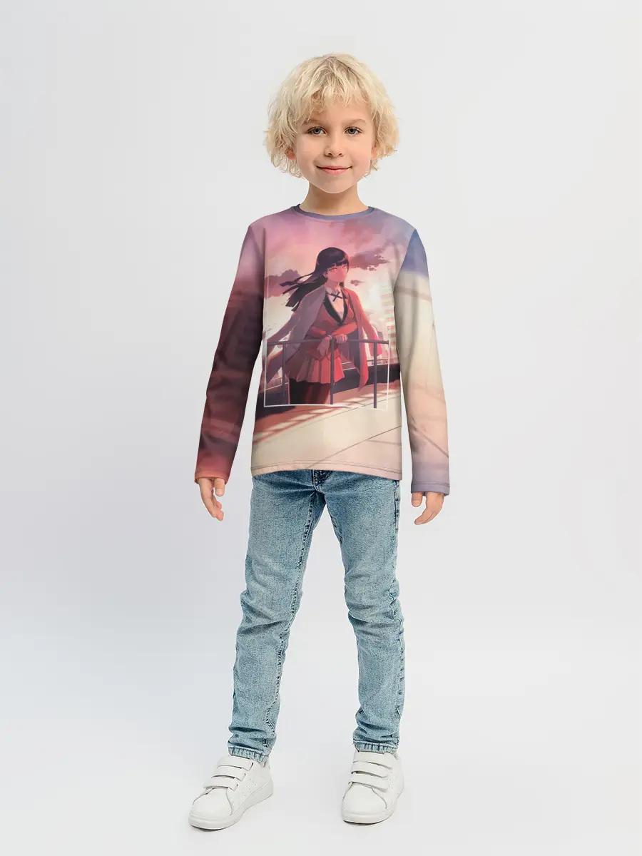 Детский лонгслив / Kakegurui Yumeko Jabami art