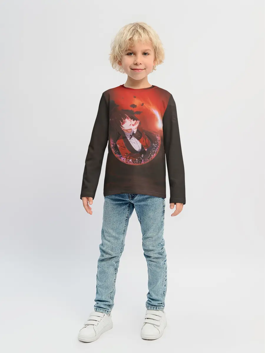 Детский лонгслив / Kakegurui Yumeko Jabami art