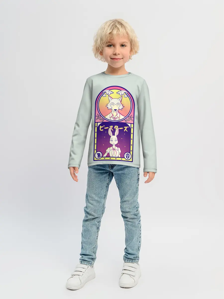 Детский лонгслив / Beastars art