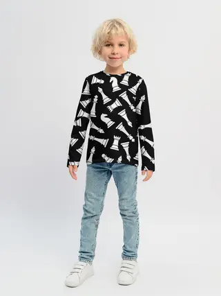 Детский лонгслив / Фигуры, Шахматы