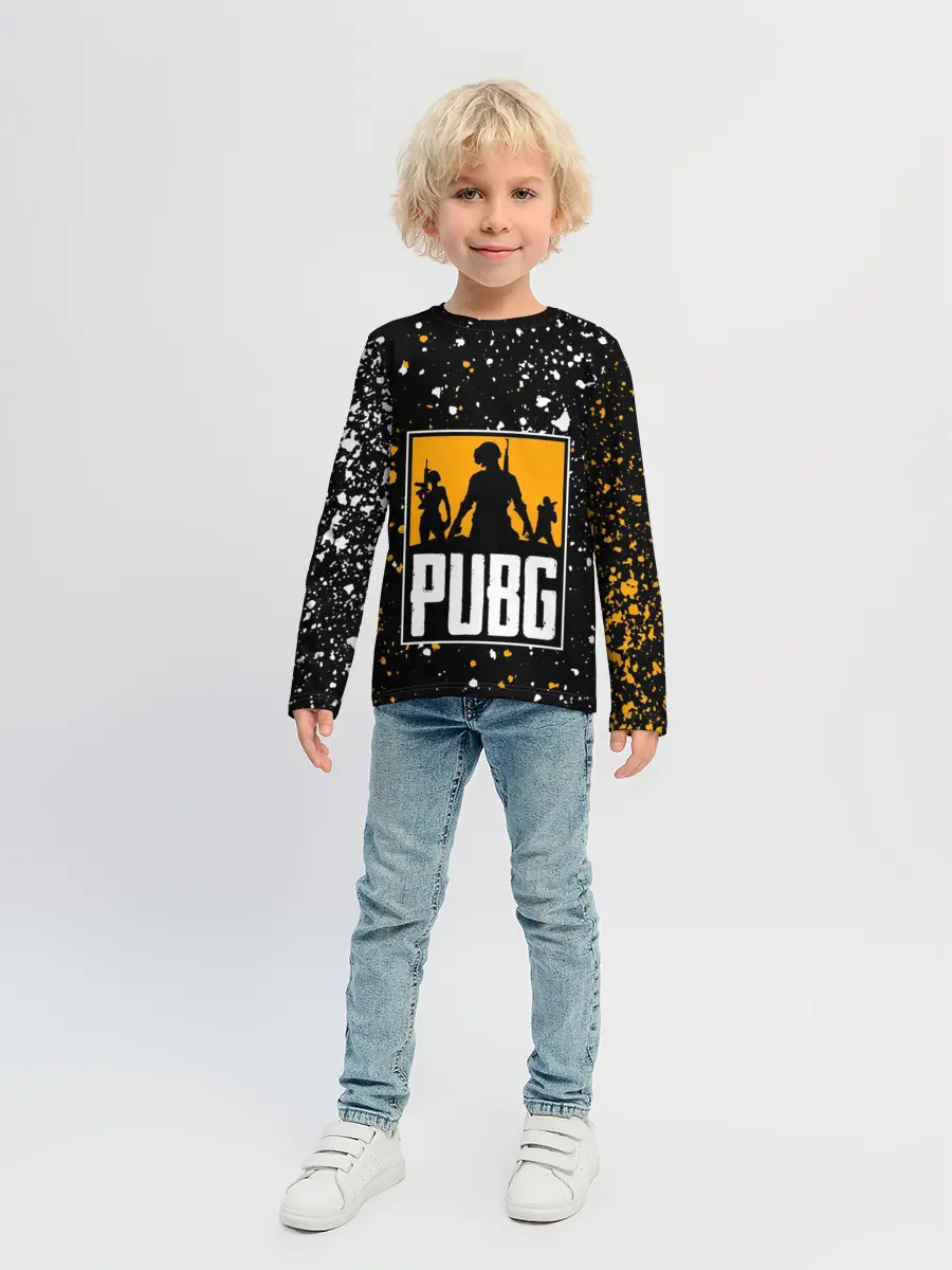Детский лонгслив / PUBG / ПАБГ / ГРАНЖ