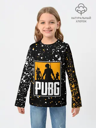 Детский лонгслив / PUBG / ПАБГ / ГРАНЖ