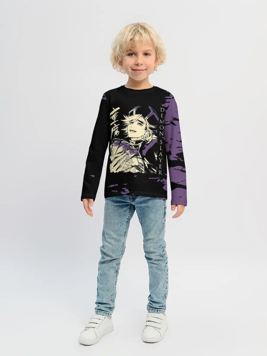 Детский лонгслив / Demon Slayer: Kimetsu no Yaiba