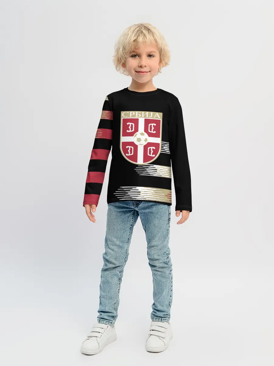 Детский лонгслив / Сборная Сербии