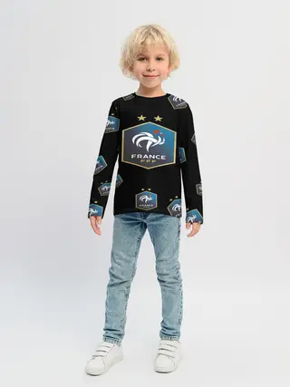Детский лонгслив / Сборная Франции