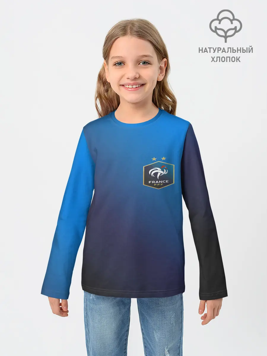 Детский лонгслив / Сборная Франции