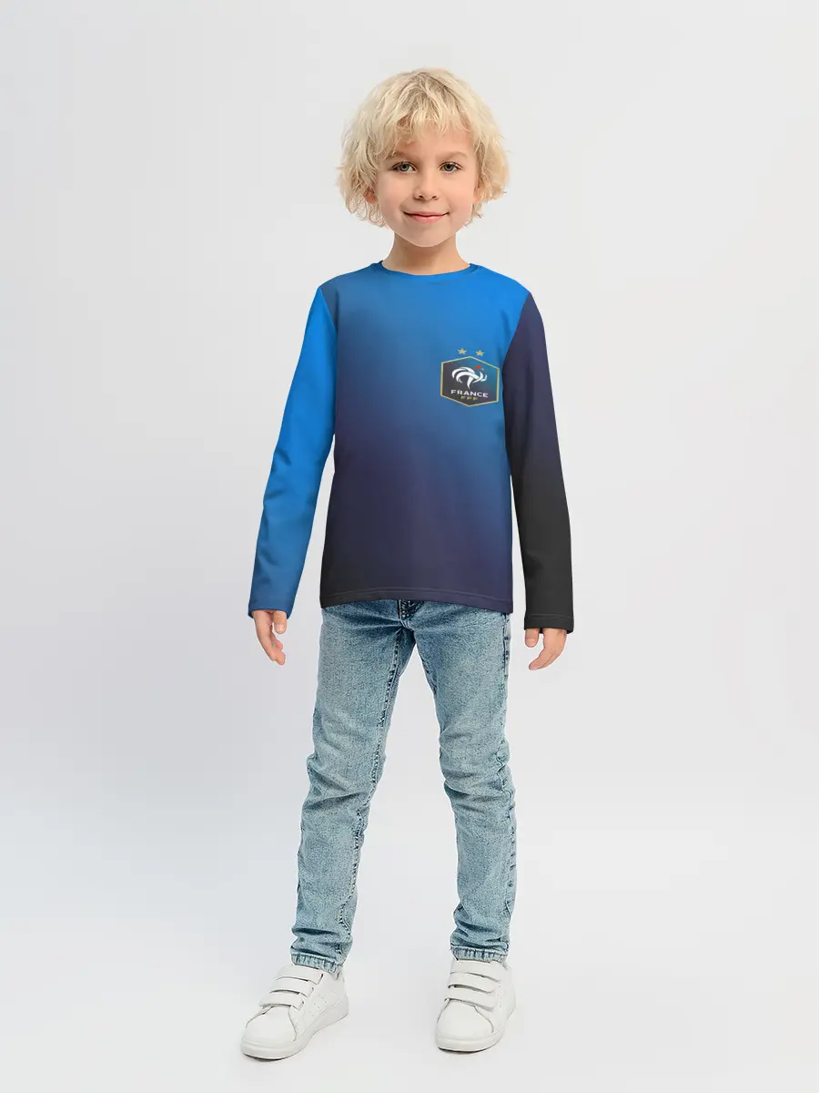 Детский лонгслив / Сборная Франции