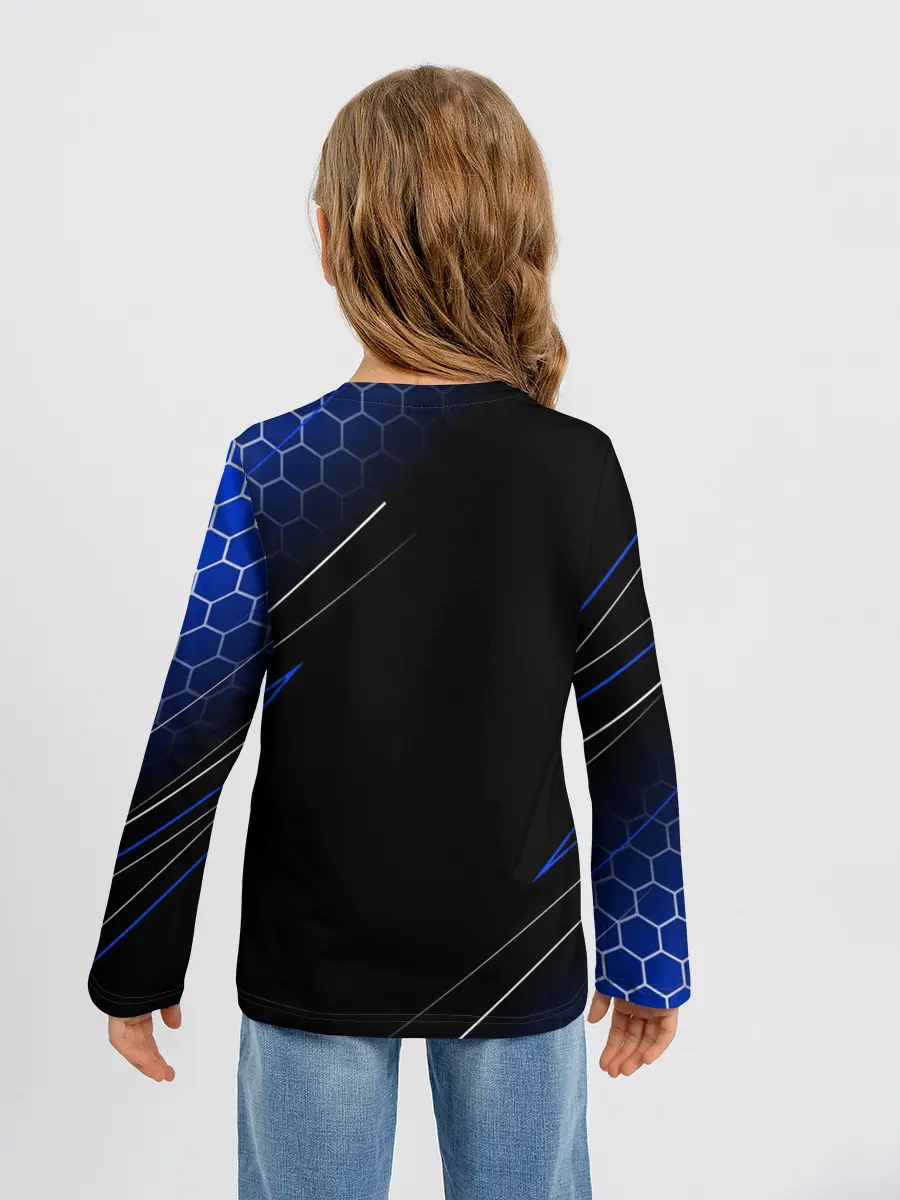 Детский лонгслив / HYUNDAI / ХЕНДАЙ / ЛИНИИ