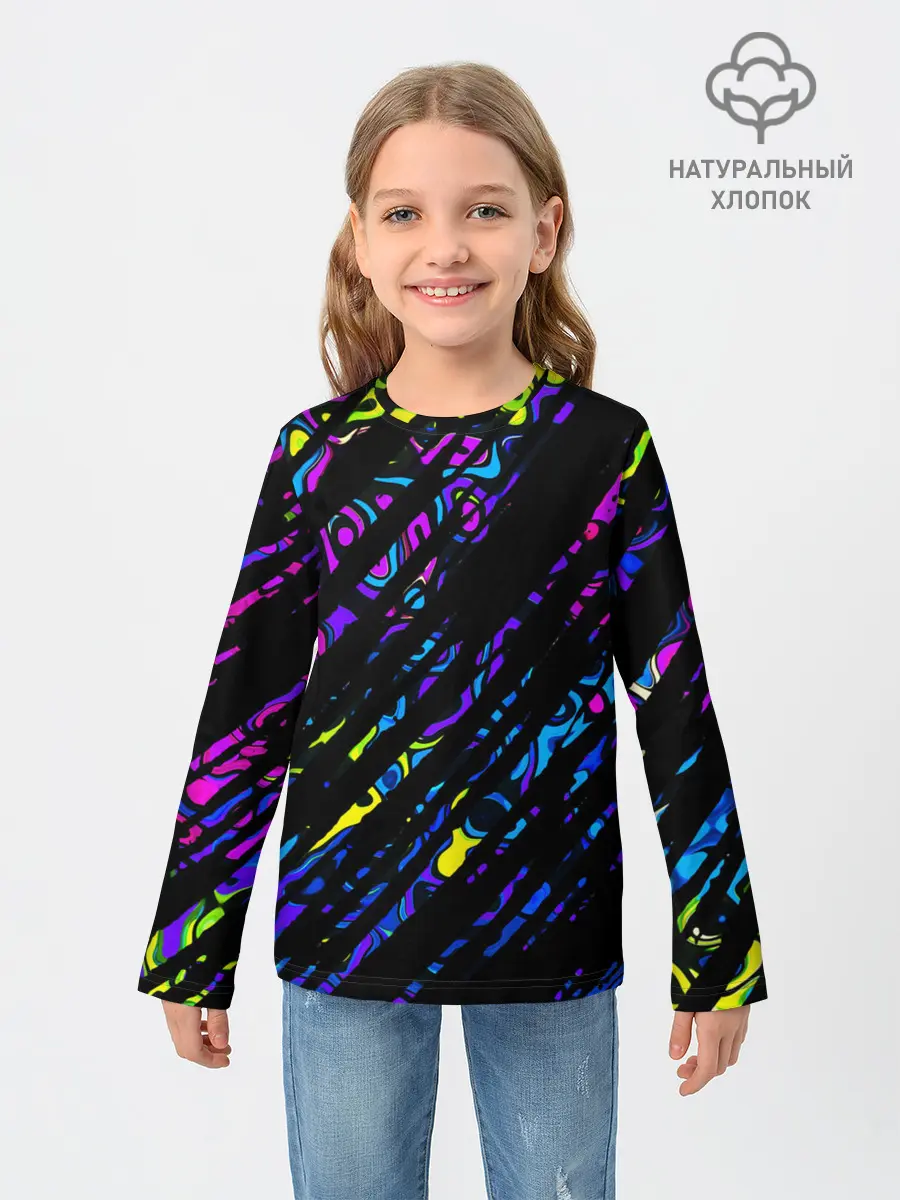 Детский лонгслив / OVERLAP