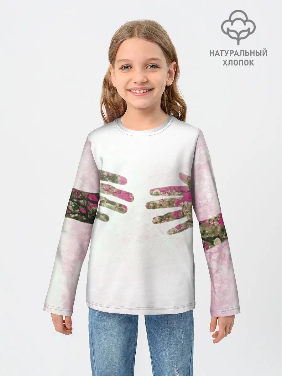 Детский лонгслив / HANDS