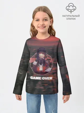 Детский лонгслив / Kakegurui Yumeko Jabami art