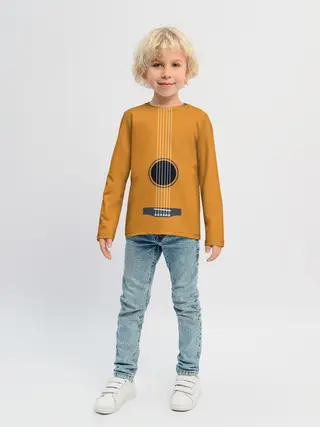 Детский лонгслив / ГИТАРА