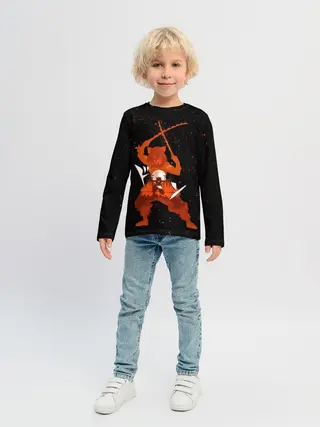 Детский лонгслив / Иноске Хашибира Kimetsu no Yaiba