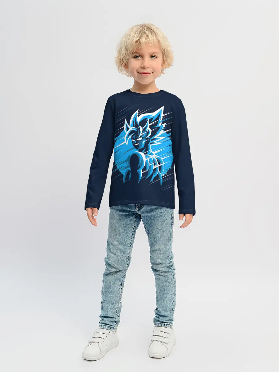 Детский лонгслив / Dragon Ball Z Art