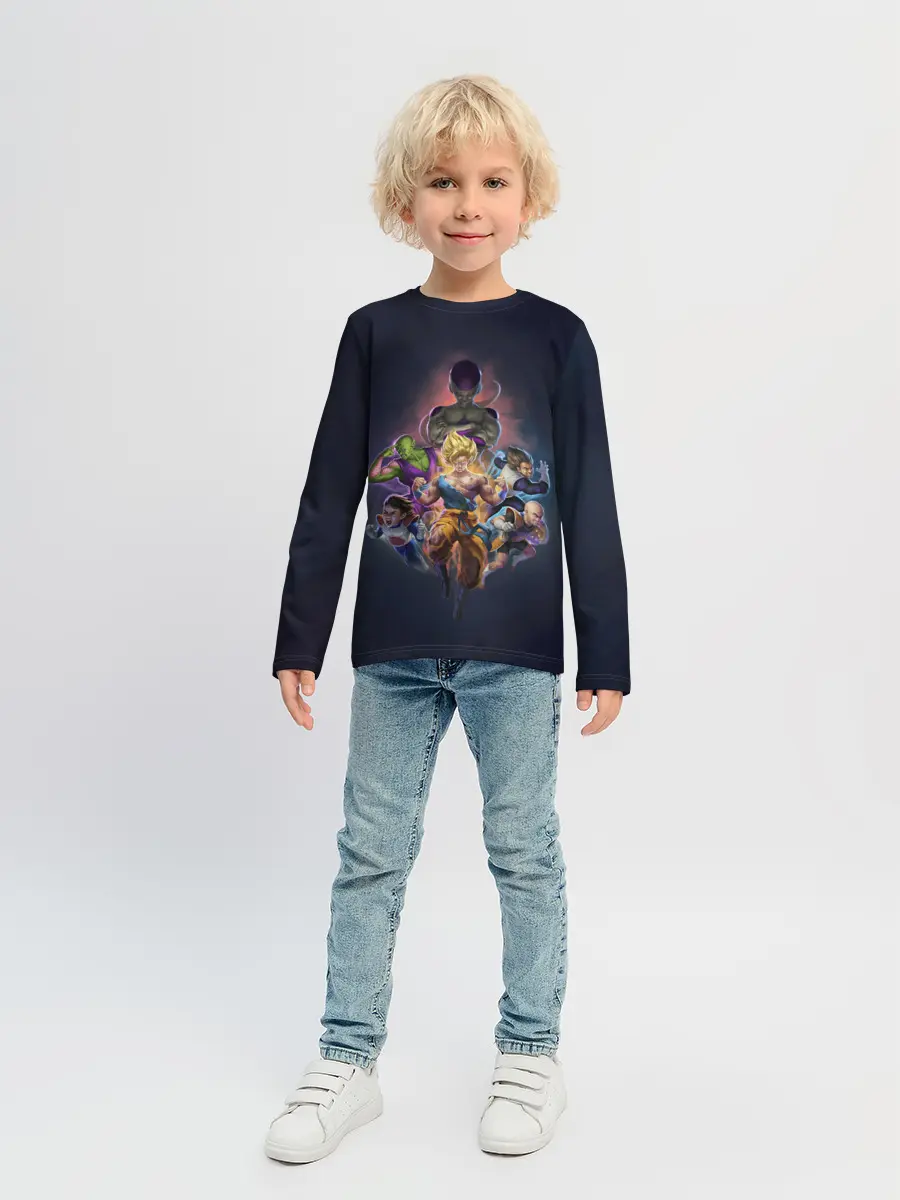 Детский лонгслив / Dragon ball Team