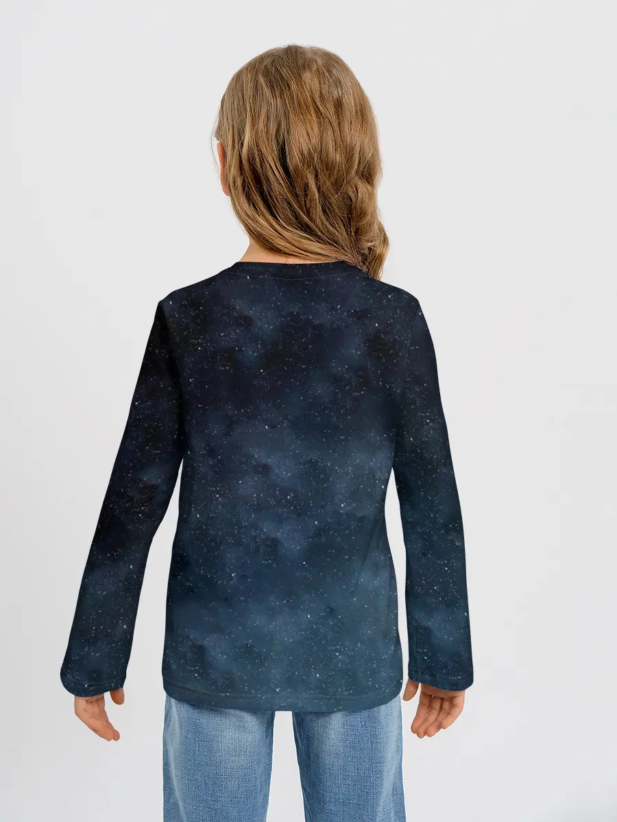 Детский лонгслив / Космонавт