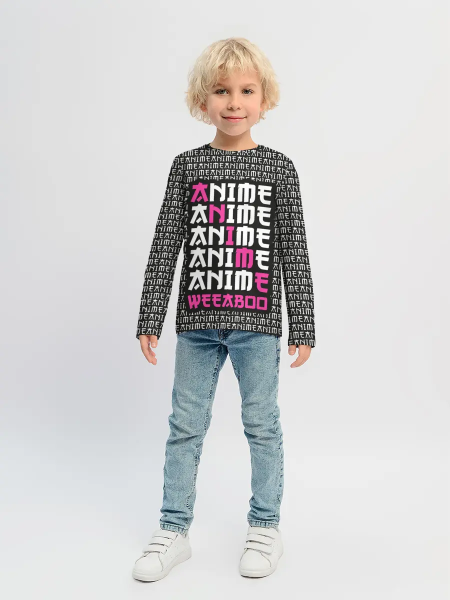 Детский лонгслив / Anime weeaboo