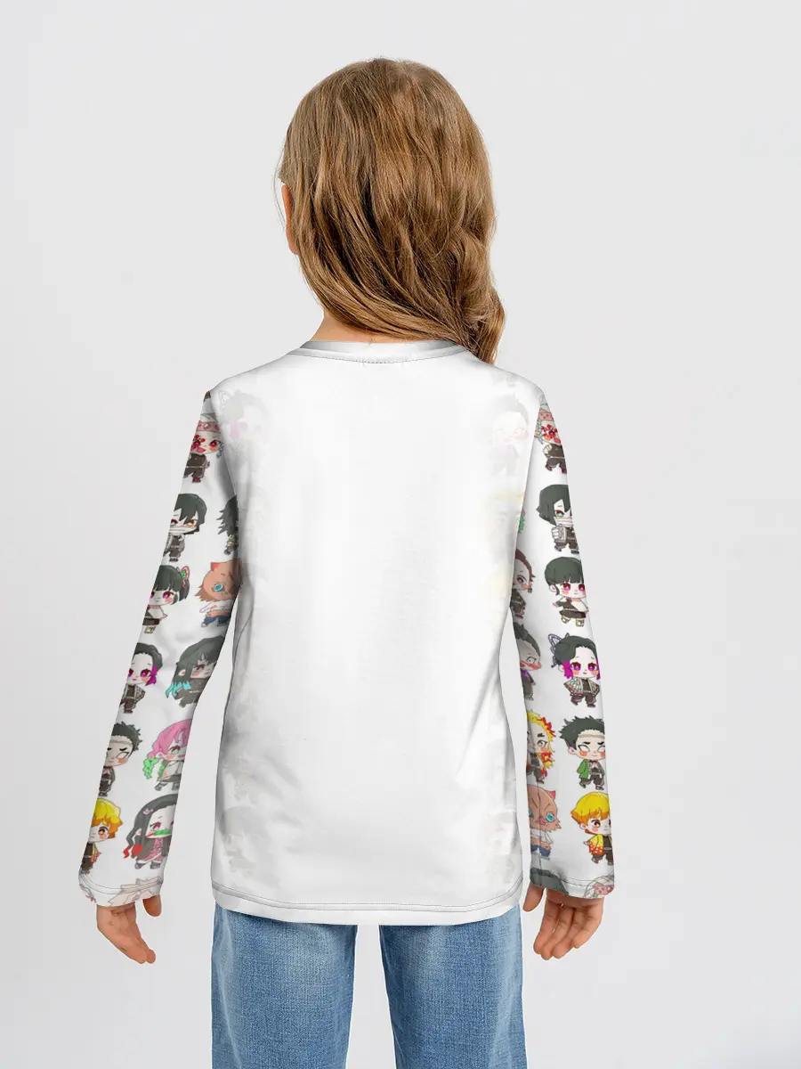 Детский лонгслив / ПЕРСОНАЖИ Kimetsu no Yaiba