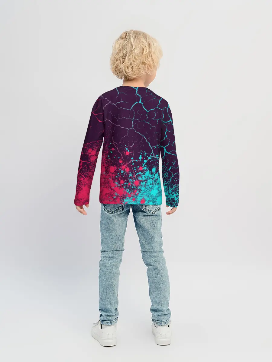 Детский лонгслив / Свободу Лелушу - Краска