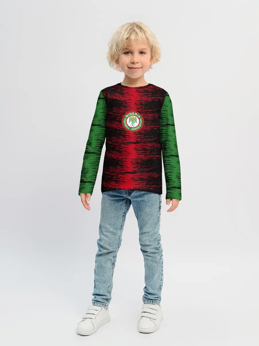 Детский лонгслив / Сборная Нигерии