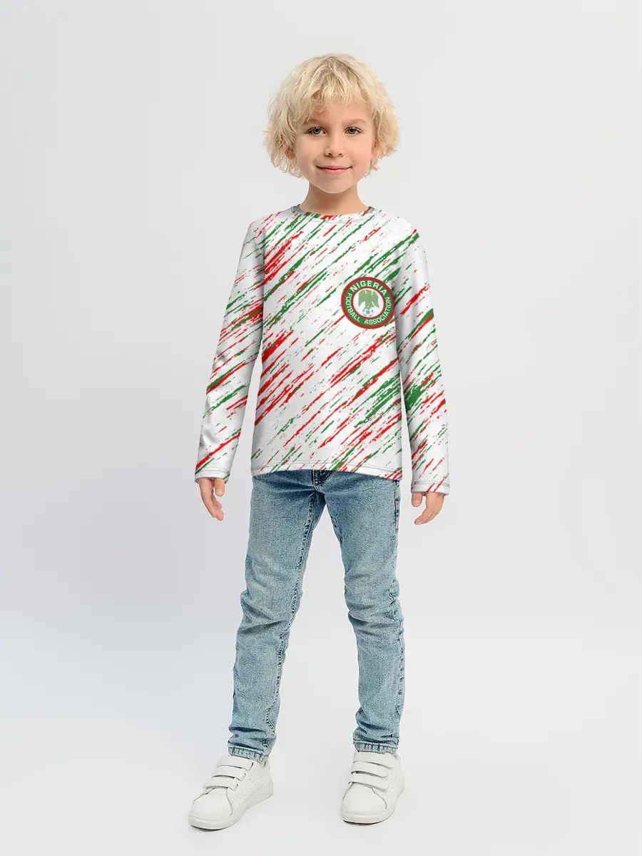 Детский лонгслив / Сборная Нигерии