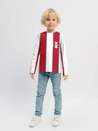 Детский лонгслив / Сборная Перу.