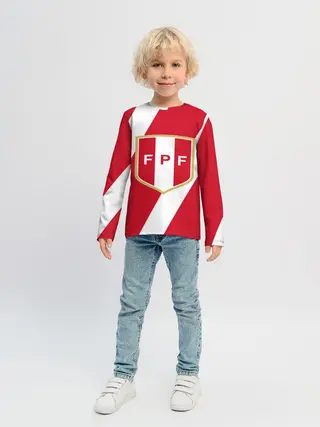 Детский лонгслив / Сборная Перу