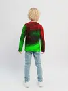 Детский лонгслив / КРАСНАЯ И ЗЕЛЕНАЯ КРАСКА