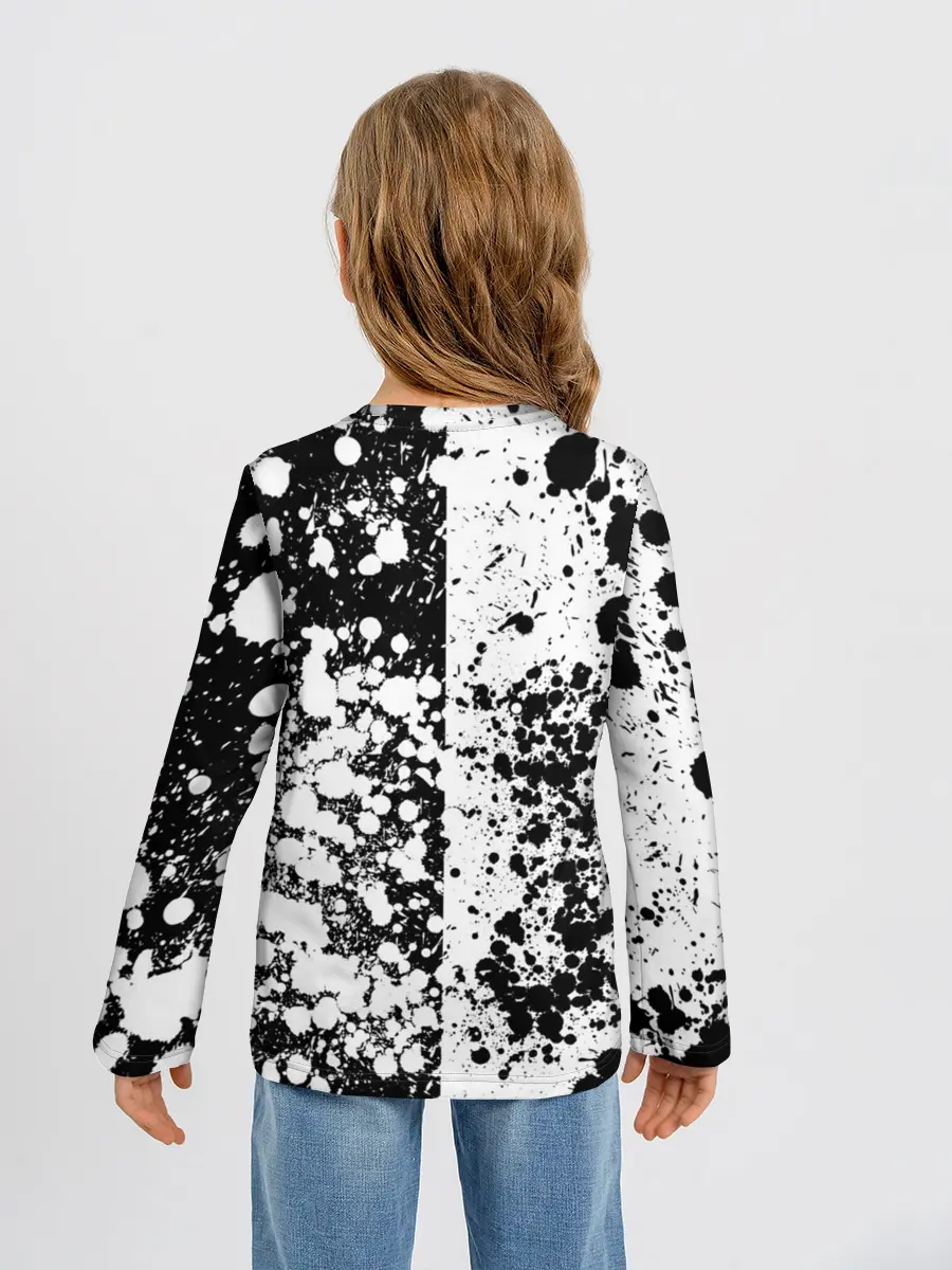 Детский лонгслив / GEOMETRY DASH / ГЕОМЕТРИ ДАШ