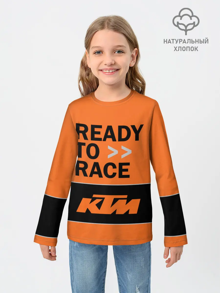 Детский лонгслив / KTM | READY TO RACE