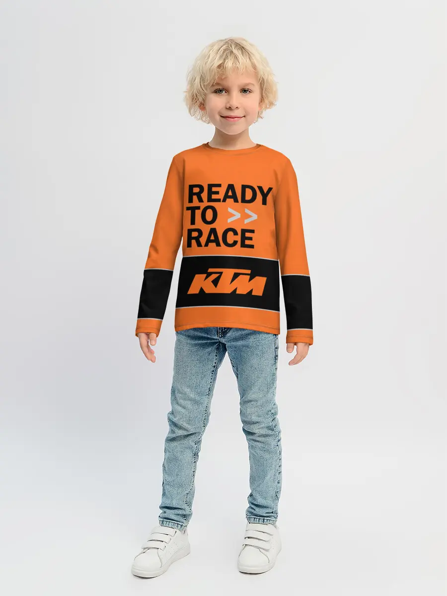Детский лонгслив / KTM | READY TO RACE