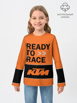 Детский лонгслив / KTM | READY TO RACE