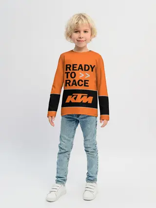 Детский лонгслив / KTM | READY TO RACE