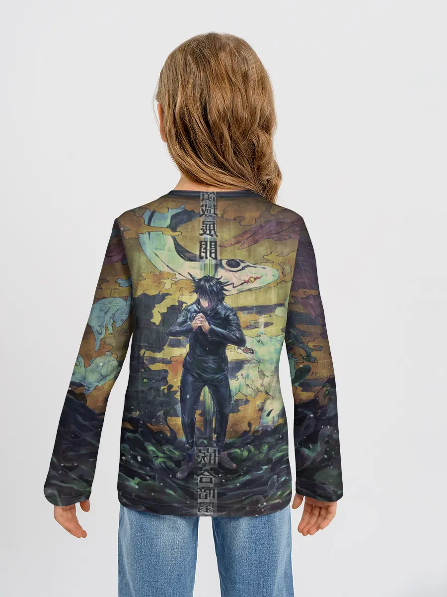 Детский лонгслив / Anime art