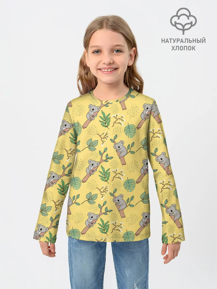 Детский лонгслив / Sweet koalas