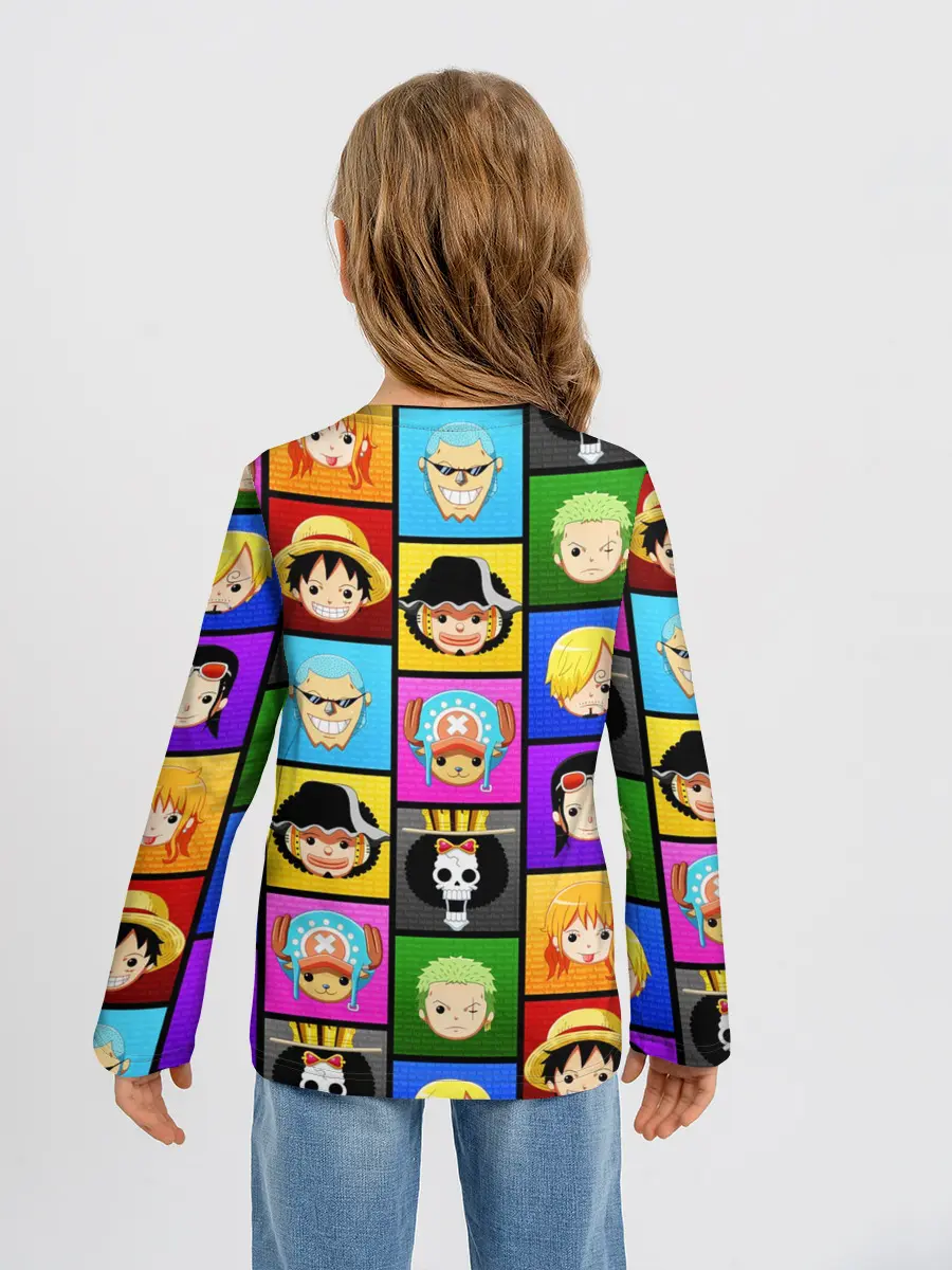 Детский лонгслив / ONE PIECE / ВАН ПИС / ГЕРОИ