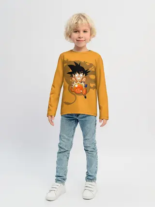 Детский лонгслив / Kid Goku