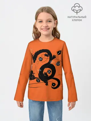 Детский лонгслив / Драконьи яйца