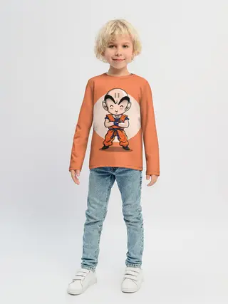 Детский лонгслив / Куририн