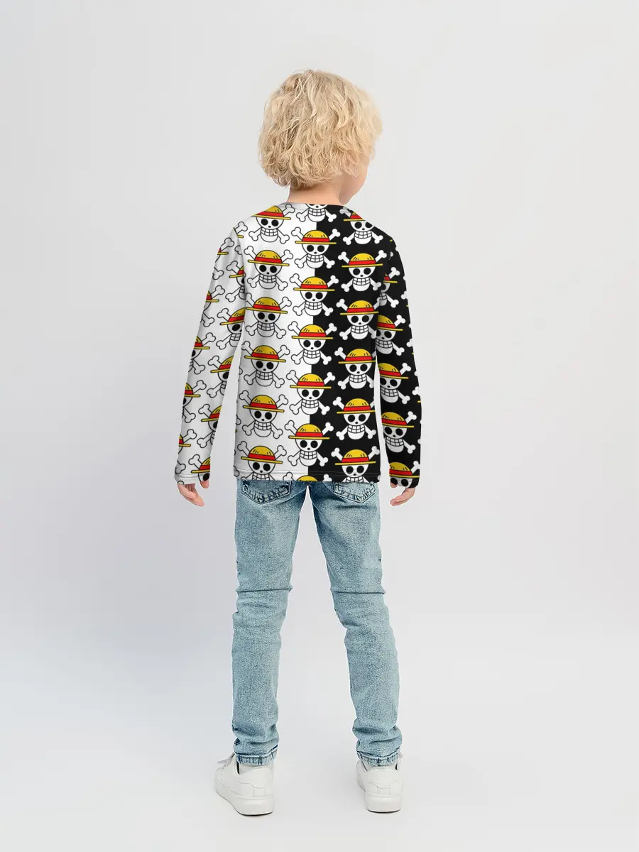 Детский лонгслив / ONE PIECE / ВАН ПИС / УЗОР